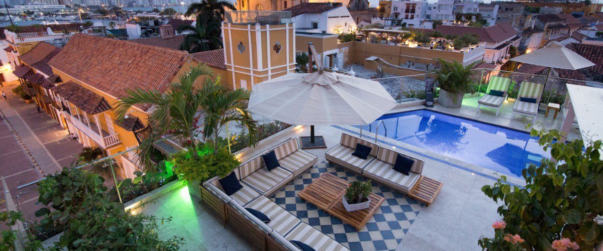 Terraza urania  Sophia Hotel Cartagena de Indias